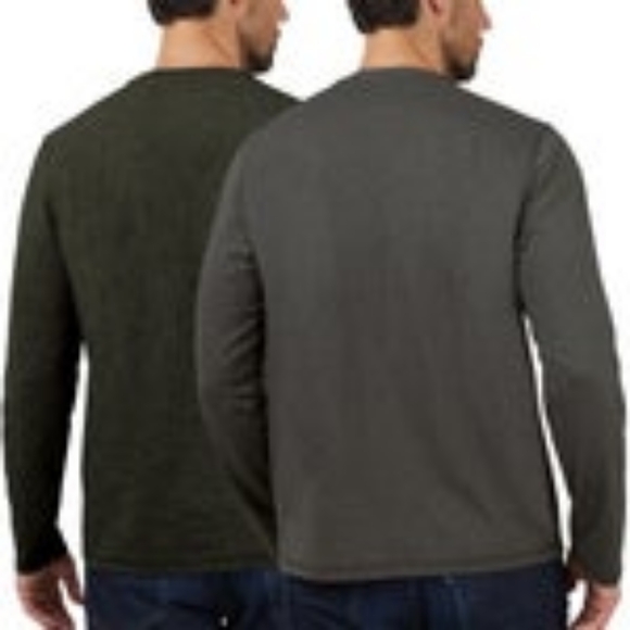 Rugged Elements Men's Long Sleeve Crew Tee, 2-pack - Picture 2 of 2